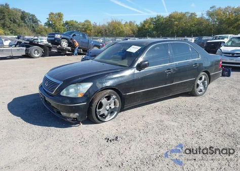 2005 Lexus Ls 430 z USA, uszkodzony, nr VIN JTHBN36F350177574